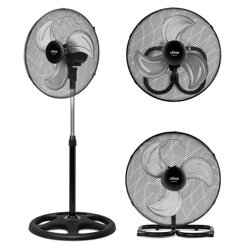 Fans | SFM1850 Ottawa 3 in 1 Standing Fan Black Climatization Black