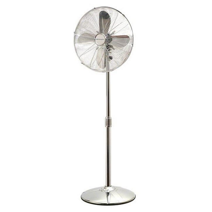 Fans | Standing Fan White / Black / Black Climatization Black