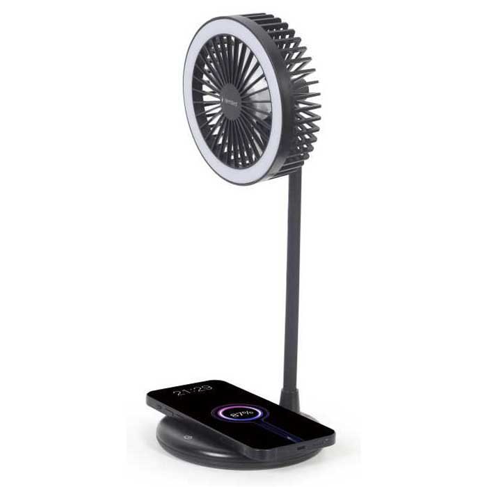 Fans | TA-WPC10-LEDFAN-01 Table Fan Black Climatization Black