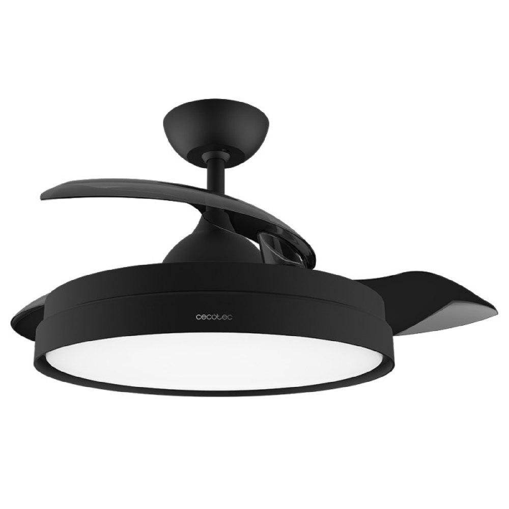 Fans | Top Fan With Lamp Energysilence 4280 Black Climatization Black