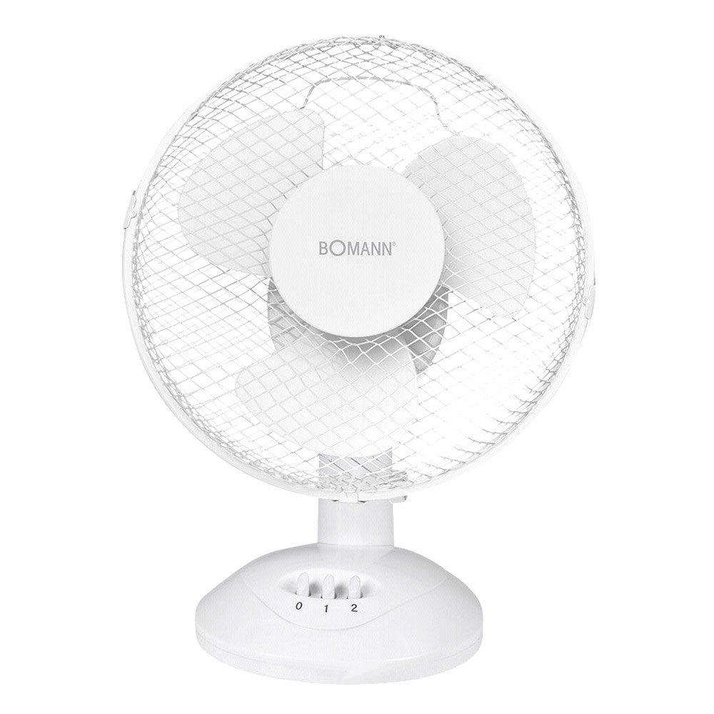 Fans | VL 1137 CB 23 cm Table Fan White Climatization Fans