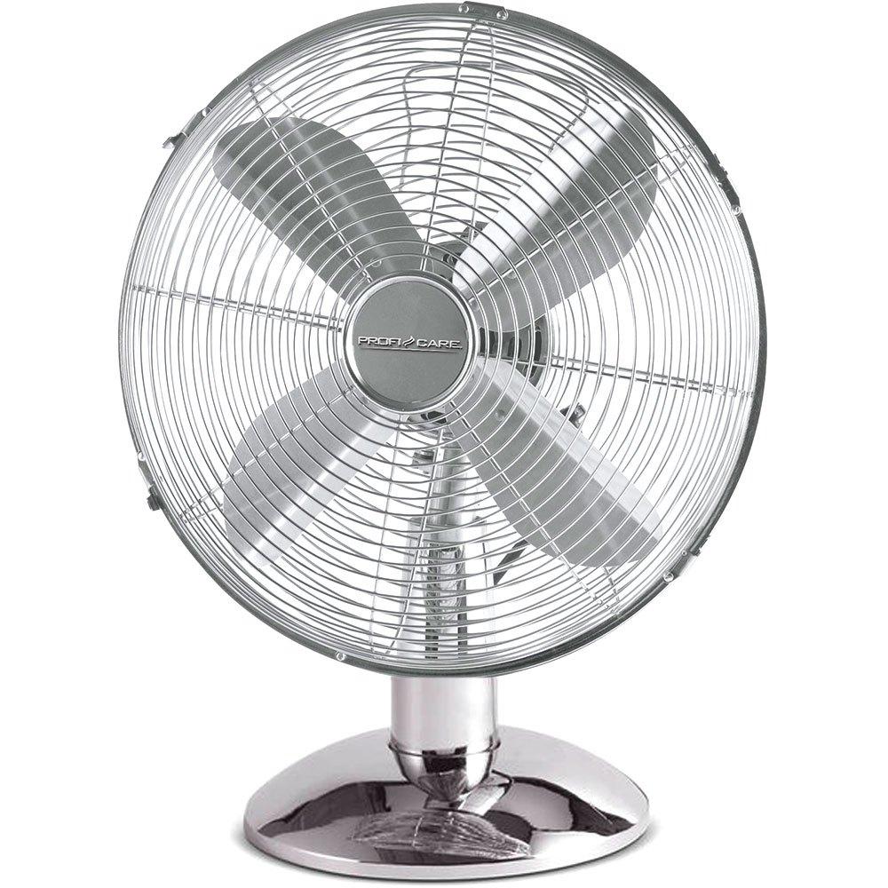 Fans | VL 3062 M 25 cm Metal table fan Silver Climatization Fans