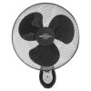 Fans | WF 0243 Wall Fan Black / White Climatization Black