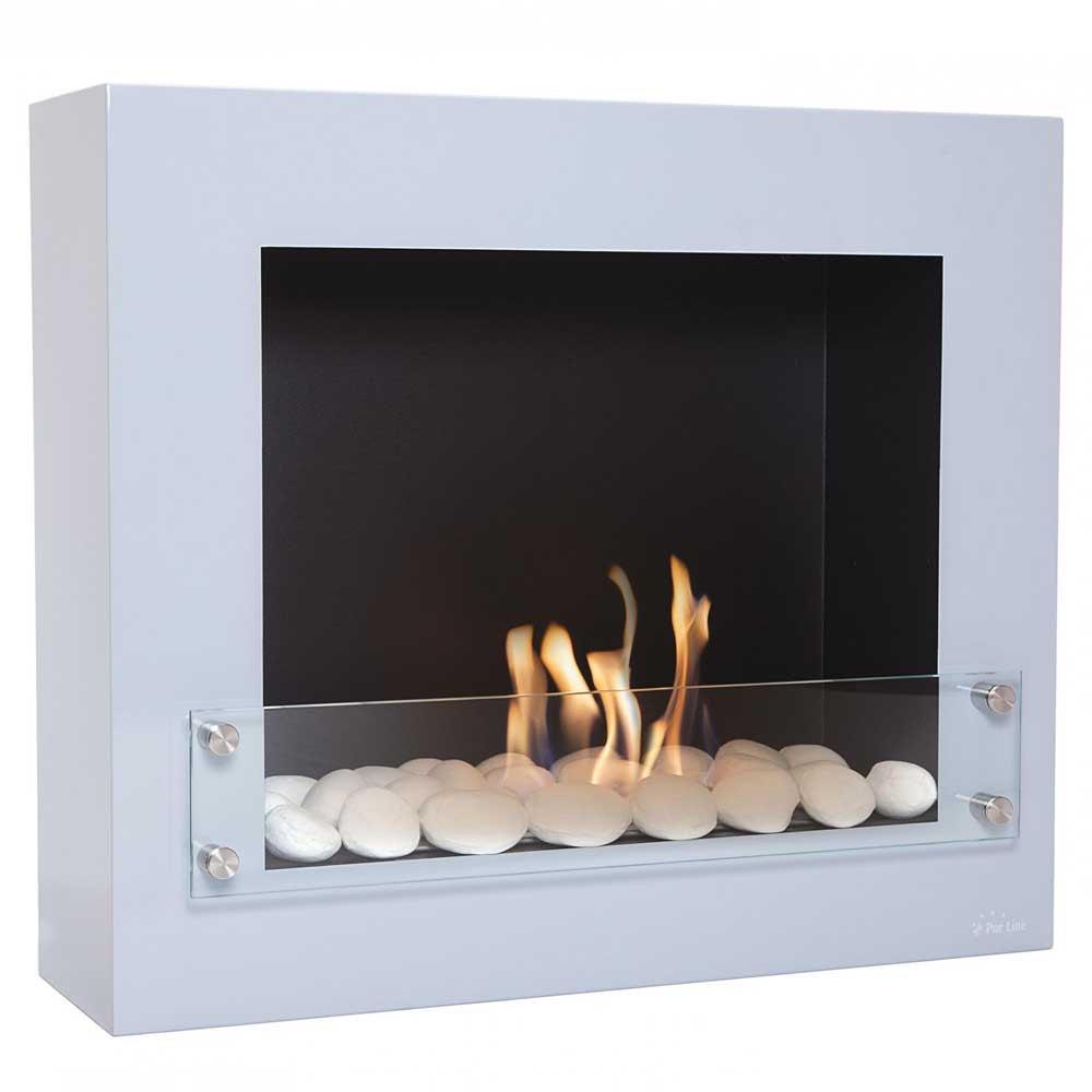 Fireplaces | Bestbio Design G Ethanol Fireplace White Climatization Fireplaces