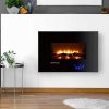 Fireplaces | CM 8000 1800W Electric Fireplace Black Climatization Black