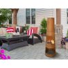 Fireplaces | EFP50 fireplace Brown Climatization Brown