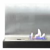 Fireplaces | Thera Ethanol Fireplace Inox / Black Climatization Black