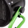 Heaters | 2kW heater Black / Green Climatization Black