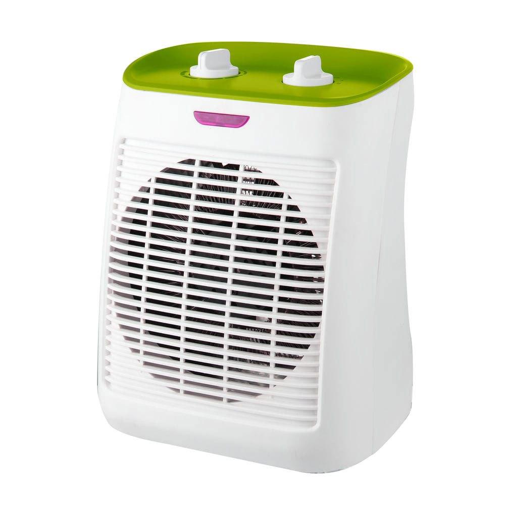 Heaters | ECO Energy 1200/2000W vertical heater White / Green Climatization Green