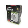 Heaters | ECO Energy 1200/2000W vertical heater White / Green Climatization Green