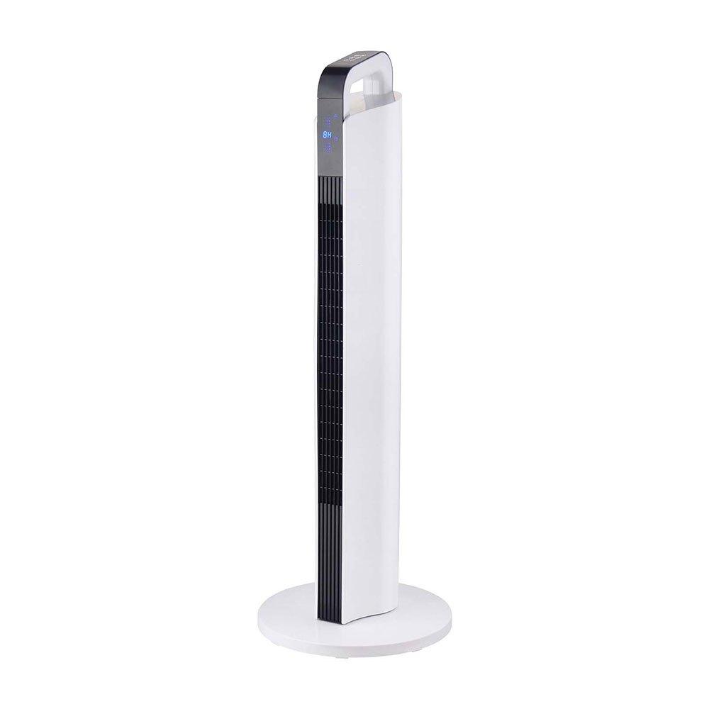 Heaters | Touch Screen Oscillating Ceramic Heater Tower With Remote Control 2000W White Climatization Heaters