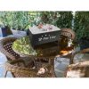 Outdoor Stoves | EFP52 Fire Pit Black Climatization Black