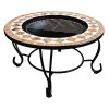 Outdoor Stoves | EFP54 Fire Pit Black Climatization Black