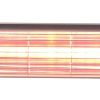 Outdoor Stoves | Golden Tube 2000W Wall Halogen Heater Light Grey Climatization Light Grey