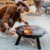 Outdoor Stoves | Round Outdoor Brazier Climatization Outdoor Stoves