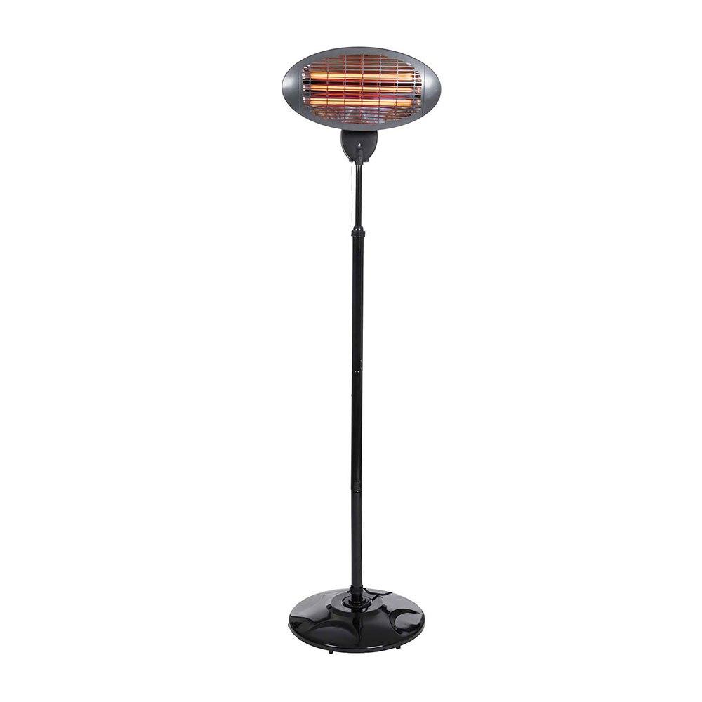 Outdoor Stoves | Terrace 2000W Outside Quartz Heater Dark Grey Climatization Dark Grey