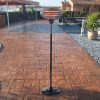 Outdoor Stoves | Terrace 2000W Outside Quartz Heater Dark Grey Climatization Dark Grey