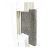 Radiators | Curved Natural Stone Soapstone RC12TTS Thermal Emitter White Climatization Radiators