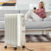 Radiators | Oinine 2000W Oil-filled Radiator Grey Climatization Grey