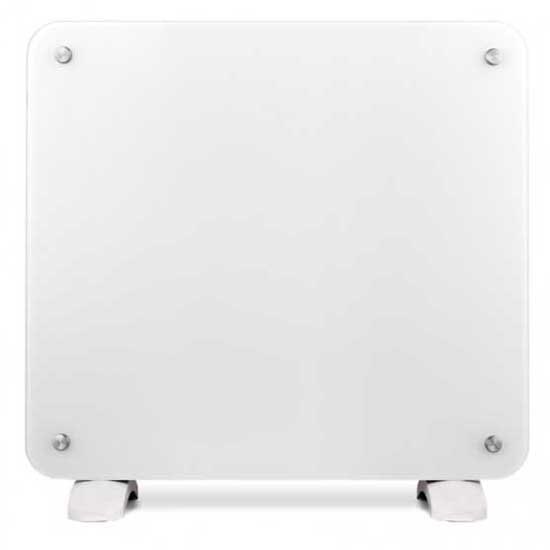 Radiators | Osyris-10 2.0 LCD Programmable Electronic Thermostat Glass Radiant Plate White Climatization Radiators