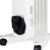 Radiators | RH1500 1500W Oil-filled Radiator White Climatization Radiators