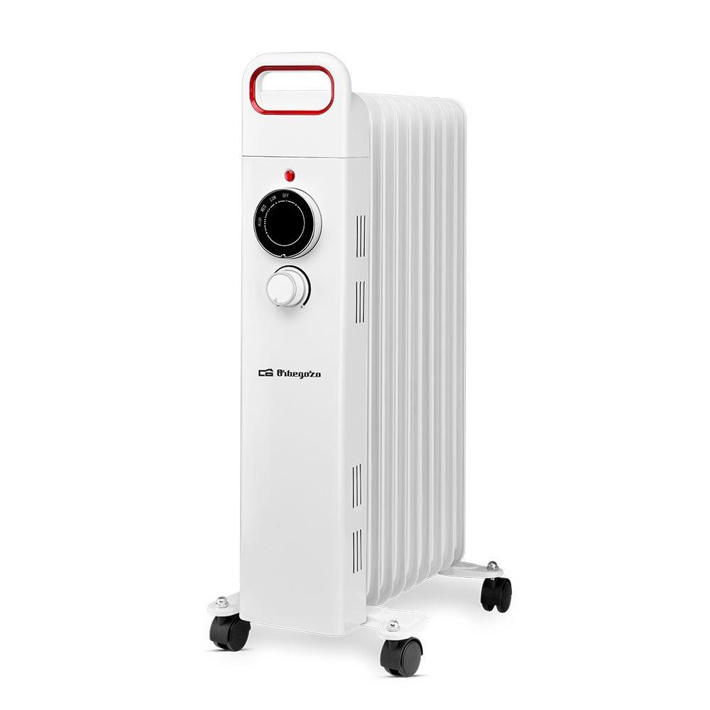 Radiators | RU 2000 2000W Oil-filled Radiator White Climatization Radiators