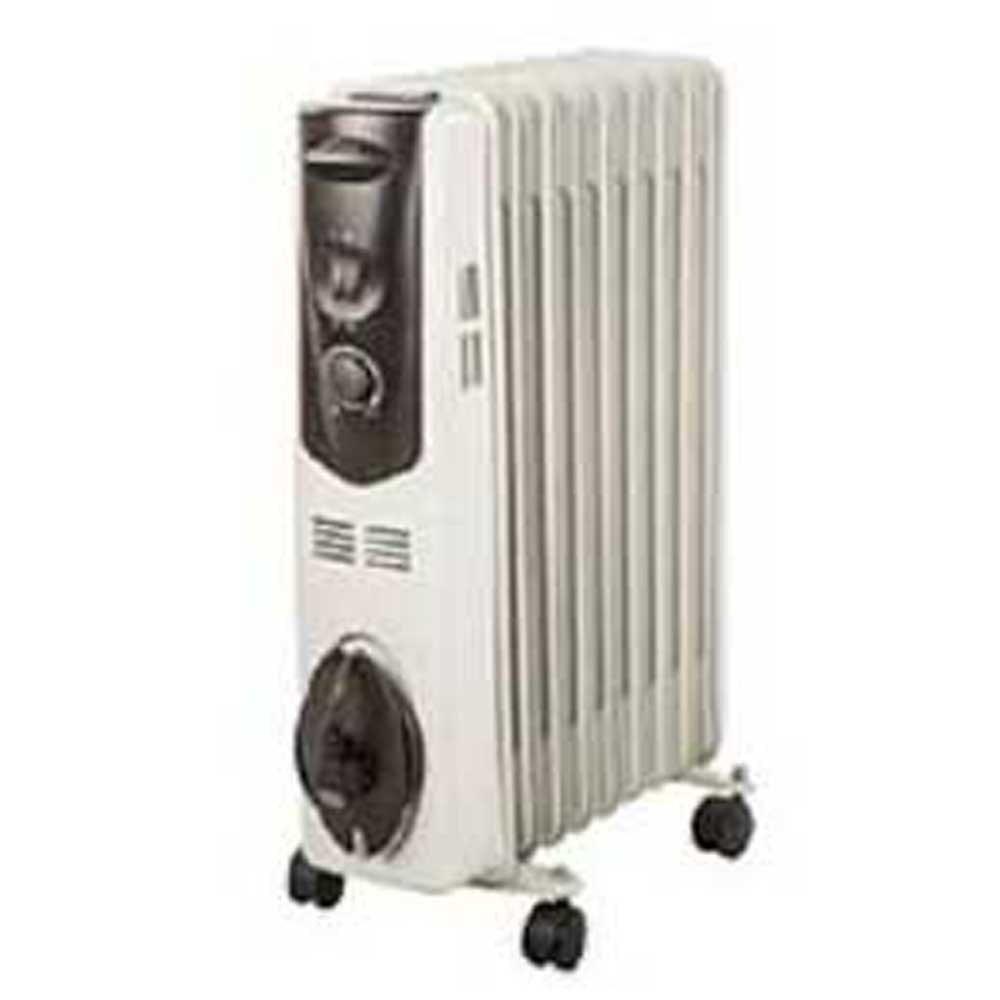 Radiators | Sahara 2503 2500W Oil-filLED Radiator White Climatization Radiators