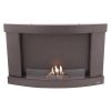 Stoves | Alseide Ethanol Fireplace 2000W Black Climatization Black