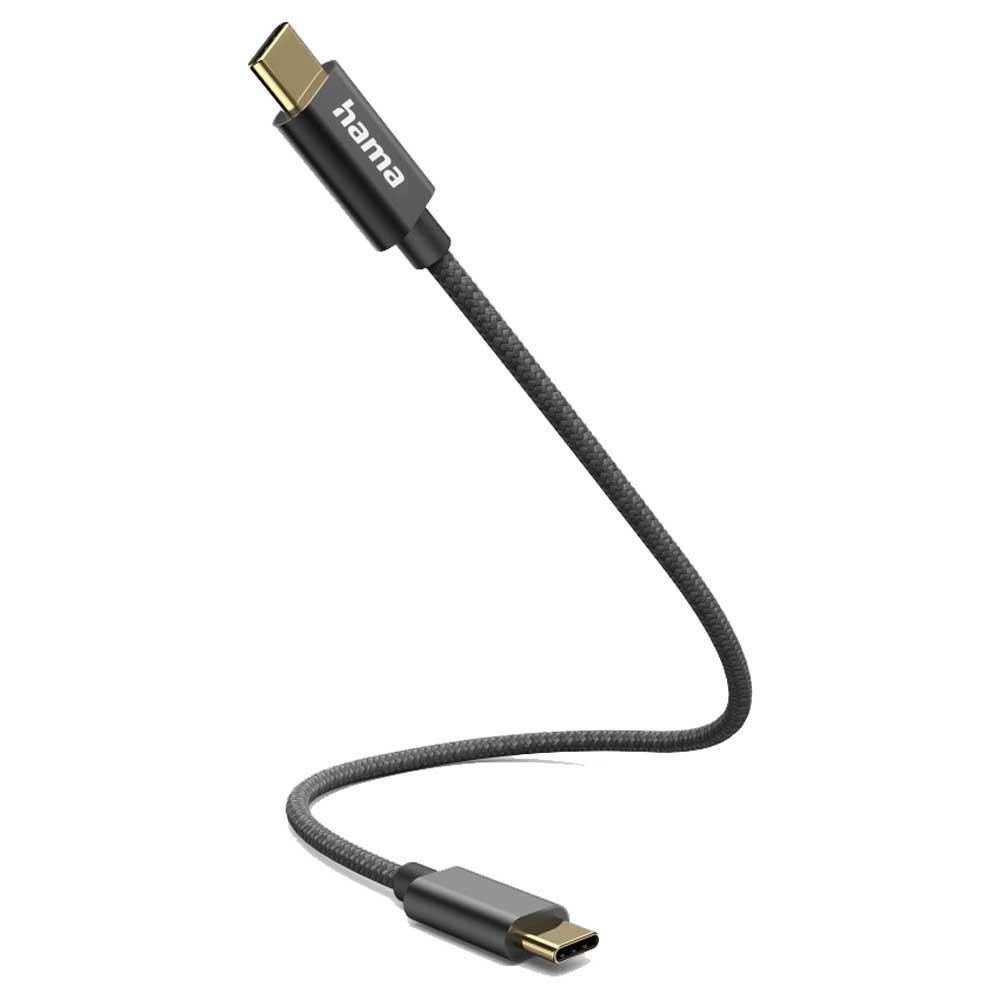 USB Cables | 0.2 m USB-C cable Black Cables Black