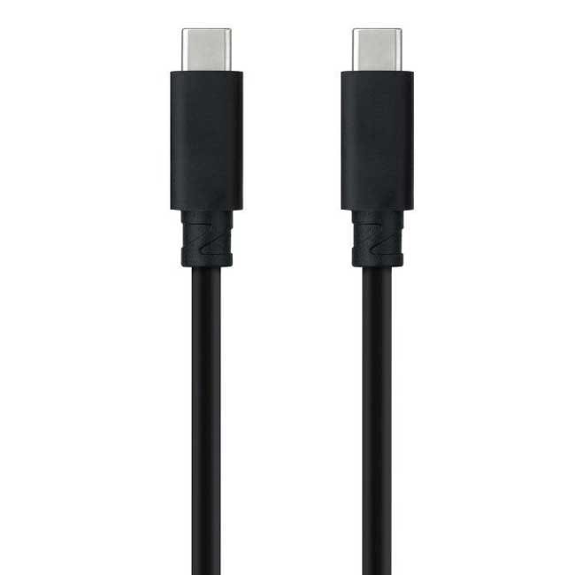 USB Cables | 10.01.4100 USB-C Cable 0.5 m Black Cables Black