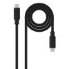 USB Cables | 10.01.4100 USB-C Cable 0.5 m Black Cables Black