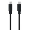 USB Cables | 10.01.4101-L150 1.5 m USB-C To USB-C Cable Red / Black Cables Black