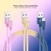 USB Cables | 10.10.0401-CO2 USB-A To Lightning Cable 1 m 3 units White Cables USB Cables