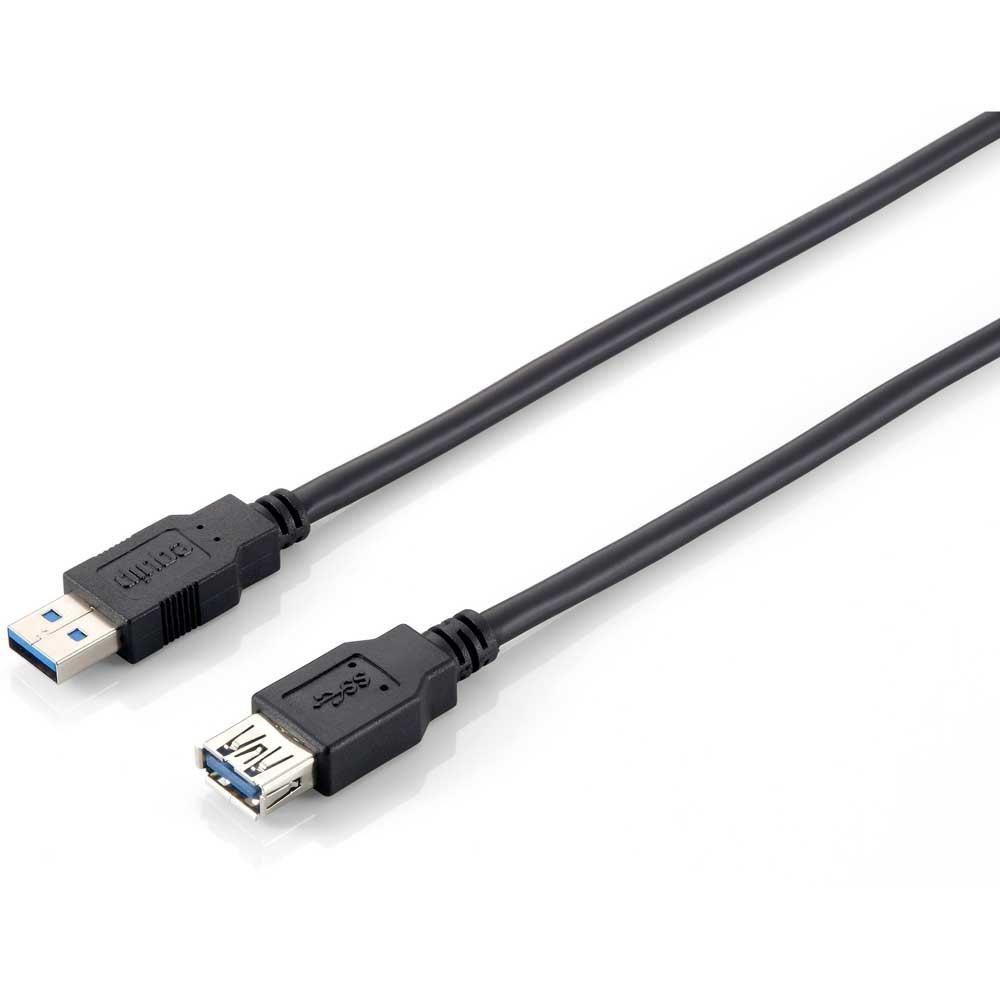 USB Cables | 128398 USB-A 3.0 M/F Cable 2 m Black Cables Black