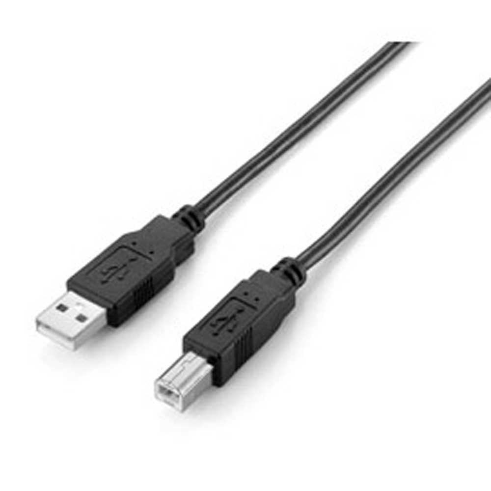 USB Cables | 128863 USB-A To USB-B M/M Cable 1 m Black Cables Black