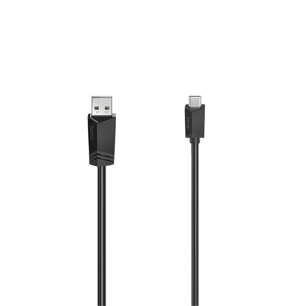 USB Cables | 2.0 1.5 m USB-A To USB-C Cable Black Cables Black