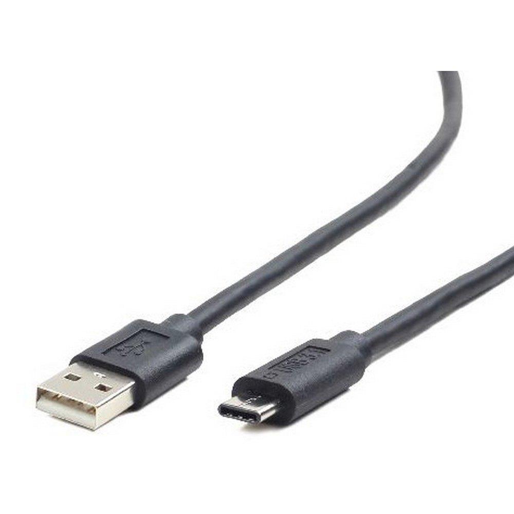 USB Cables | 2.0 1.8 m USB-A To USB-C Cable Black Cables Black