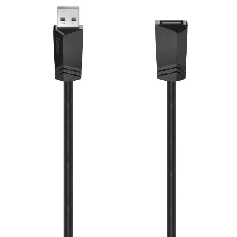 USB Cables | 2.0 3 m USB Extension Cable Black Cables Black