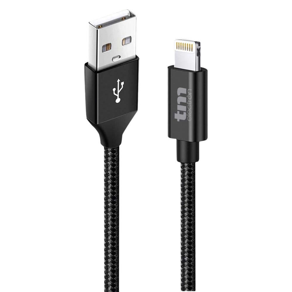 USB Cables | 2.4A 1.5 m Cable Black Cables Black