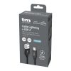 USB Cables | 2.4A 1.5 m Cable Black Cables Black