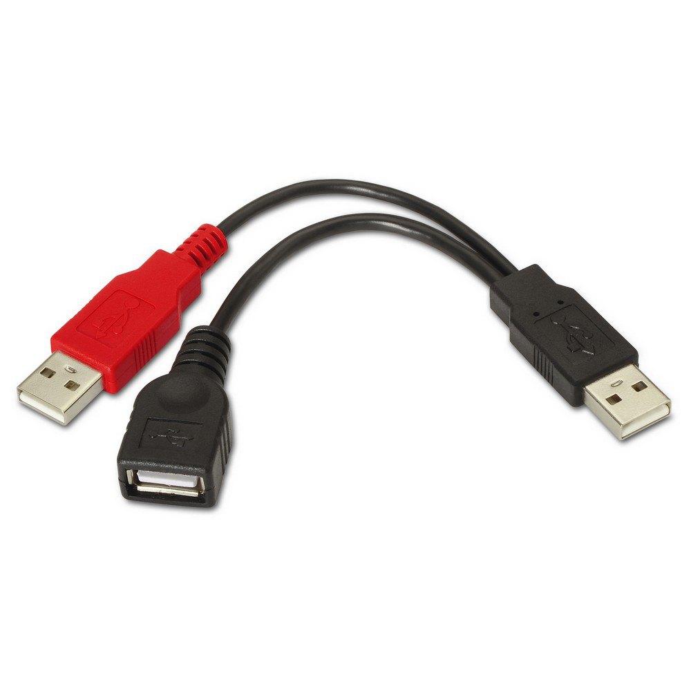 USB Cables | 2 USB-A M/F To USB-A 2.0 M 15 cm White Cables USB Cables