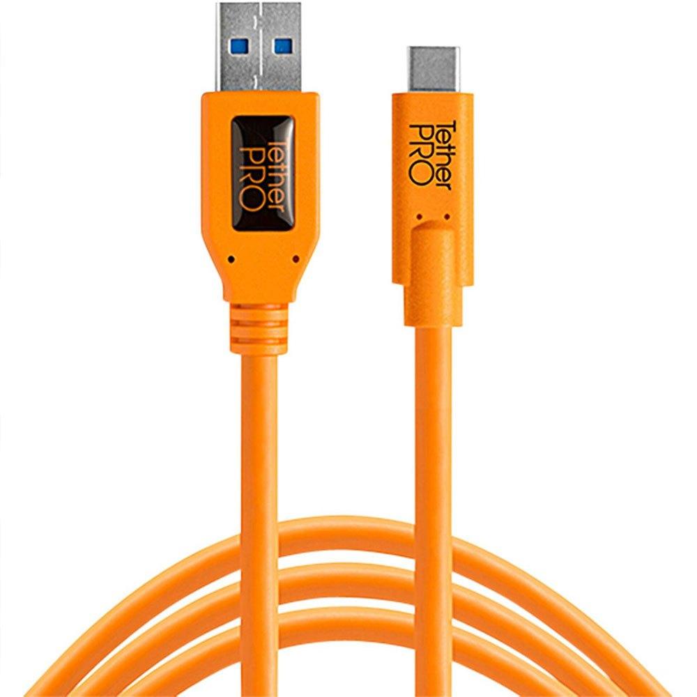 USB Cables | 3.0 USB-A To USB-C Cable 4.6 m Orange Cables Orange