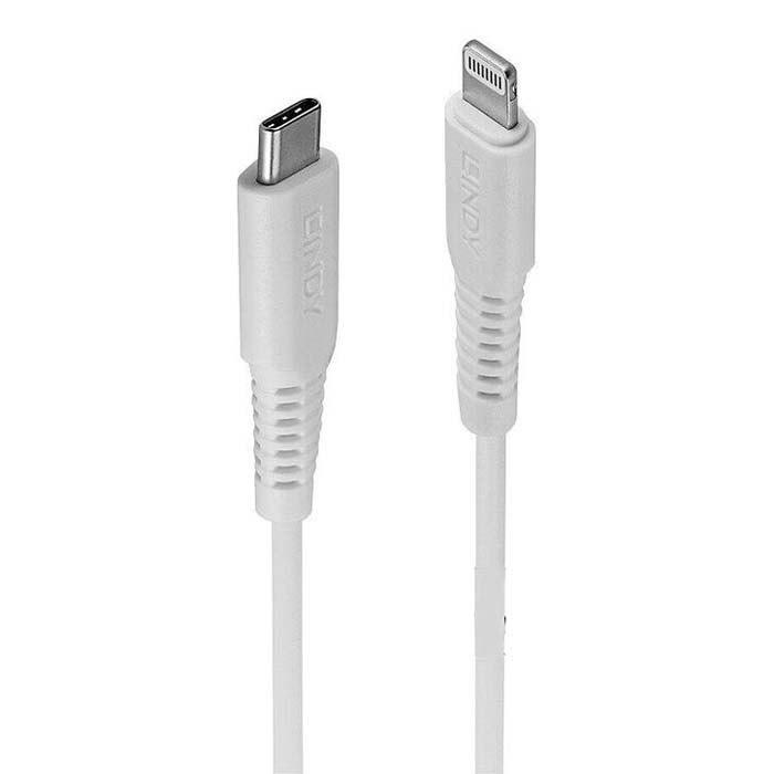 USB Cables | 31316 1 m USB-C To Lightning Cable Black Cables Black