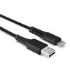 USB Cables | 31319 0.5 m USB-A To Lightning Cable Black Cables Black