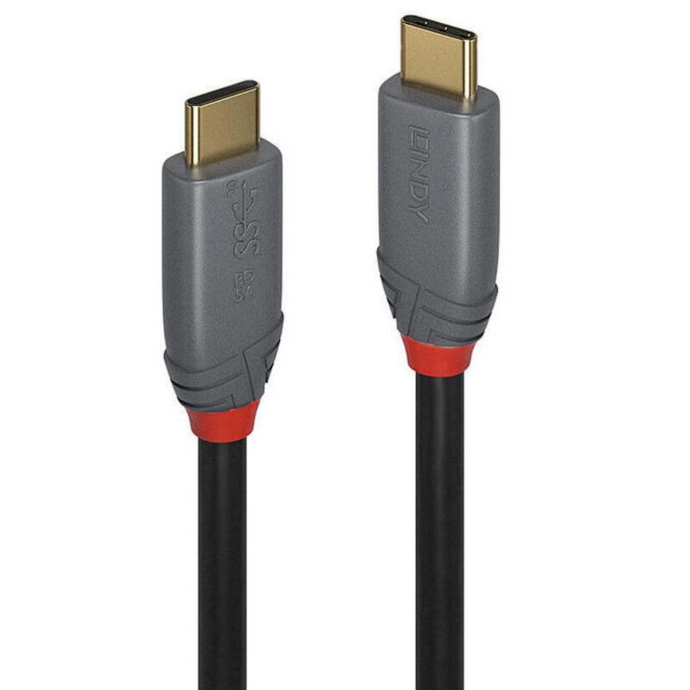 USB Cables | 5A 1.5 m USB-C Cable Black Cables Black