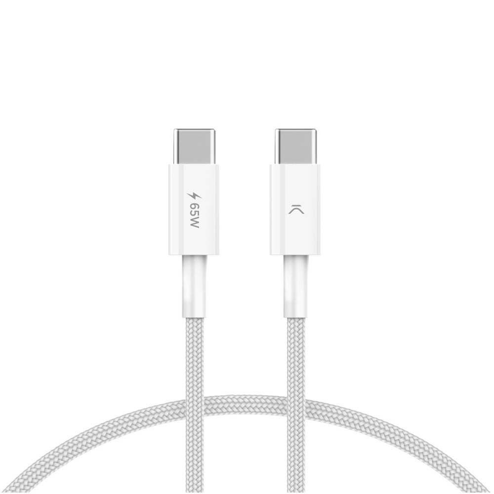 USB Cables | 65W 1 m USB-C Cable White Cables USB Cables