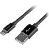 USB Cables | 8-pin Lightning To USB-Cable 2m Black Cables Black