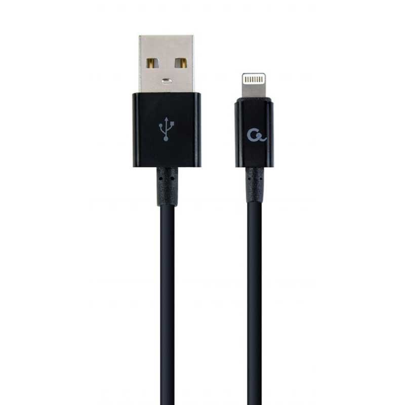 USB Cables | 901435269 CC-USB2P-AMLM 1 m USB-A To Lightning Cable Black Cables Black