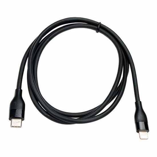 USB Cables | 902122541 1 m USB-C To Lightning Cable Black Cables Black