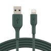 USB Cables | Boost Charge Lightning To USB-A Cable 1M Midnight Green Cables Midnight Green